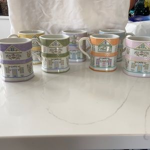 Lenox Village coffee mugs